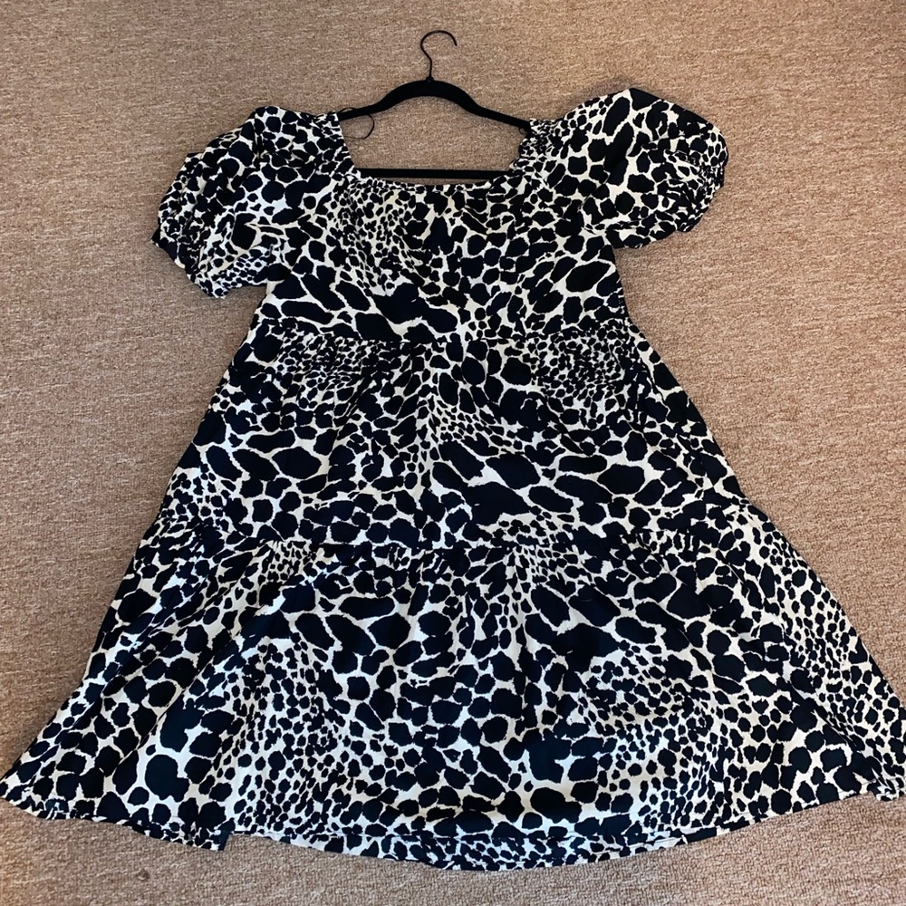 Dress from target. Beautiful cheetah print.